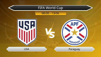 FIFA World Cup - USA vs Paraguay