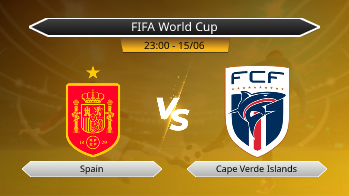 FIFA World Cup - Spain vs Cape Verde Islands
